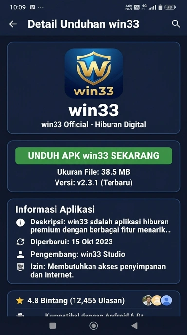 Panduan Lengkap Unduh APK win33 untuk Android